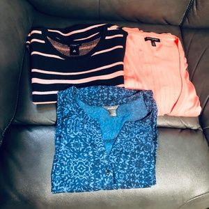 Women's Bundle Three Pieces Different Brands XS